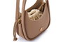 Lucky Bees Bolsa de Hombro Visón, Cuero de Polivinilo, Bolso Elegante para Mujer, 28x9x21 cm